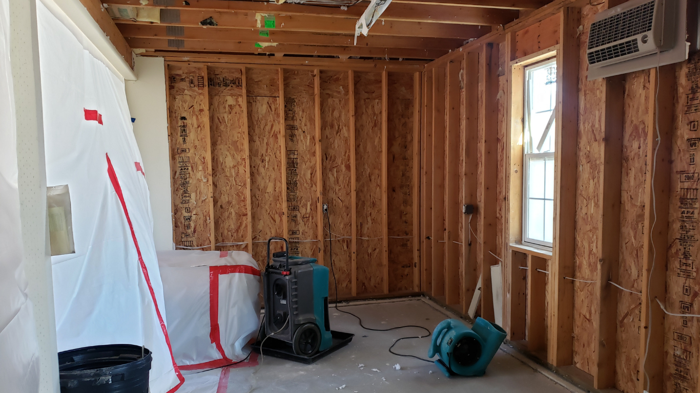 water damage restoration